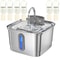 Smart Wireless Stainless Steel Cat Water Fountain With Motion Sensor 7