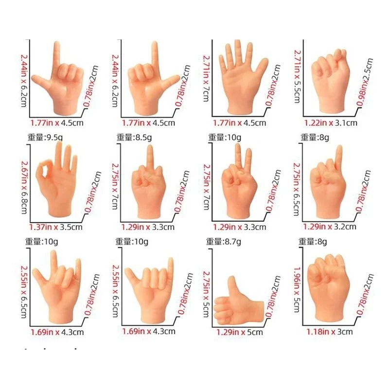 Stretchable Finger Cat Teasing Toy Gloves With Fake Scissors Design 6