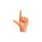 Stretchable Finger Cat Teasing Toy Gloves With Fake Scissors Design 16