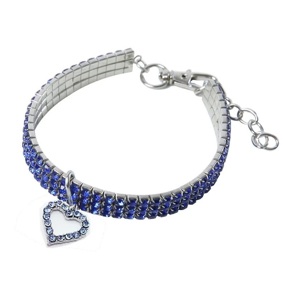 Adjustable AntiStrangling Cat Collar Necklace With Bell Charm 6
