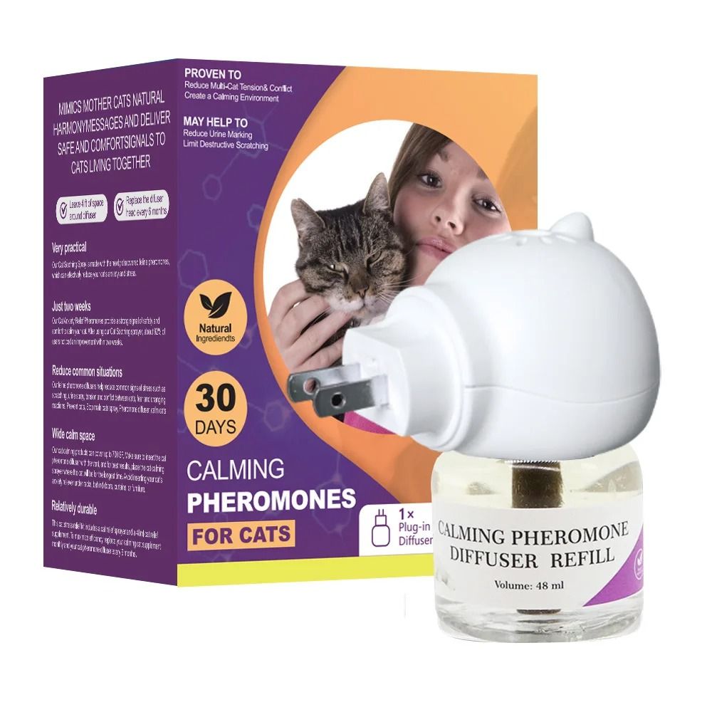 Calming Pheromone Diffuser For Cats With 30Day Refill 5