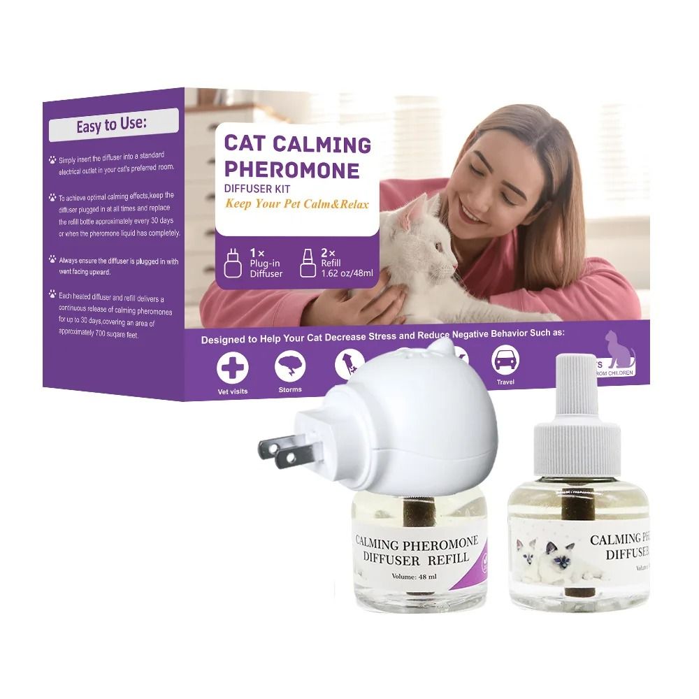 Calming Pheromone Diffuser For Cats With 30Day Refill 6