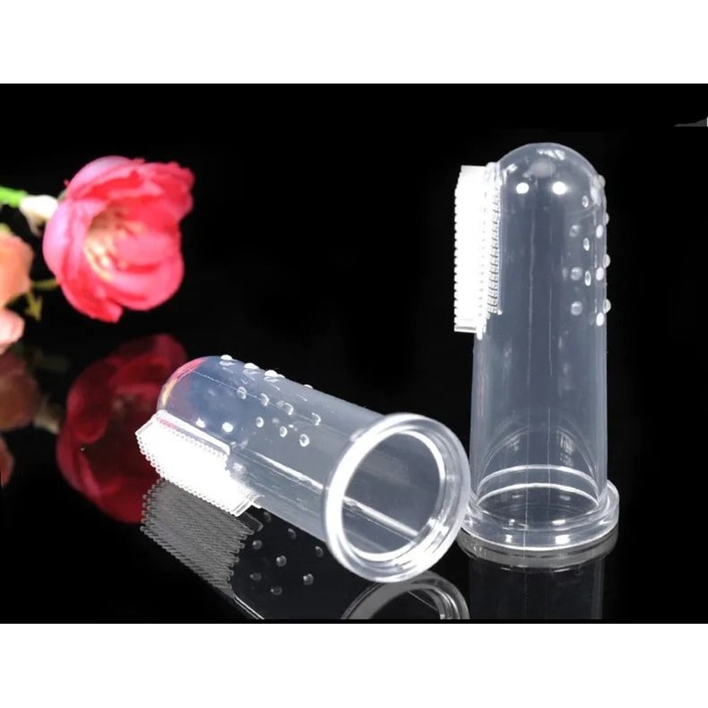 Super Soft Finger Pet Toothbrush For Dogs And Cats 3