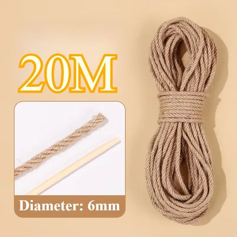 Natural Sisal Cat Scratching Rope For Cat Trees Climbing Frames DIY Repairs 9