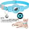 Reflective AirTag Cat Collar With Breakaway Safety Buckle Bell 14