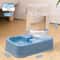 Gravity Flow Automatic Pet Feeder Water Dispenser Set For Cats And Small Dogs 9