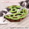 Felt Cat Puzzle Toy Maze Scratcher Box With Bell Ball For Indoor Cat Enrichment 0