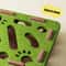 Felt Cat Puzzle Toy Maze Scratcher Box With Bell Ball For Indoor Cat Enrichment 3
