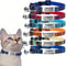 Personalized Bohemian Cat Collar With Bell Custom Engraved ID Tag Breakaway Safety Adjustable Kitte 0