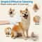Unscented Extra Thick Pet Cleaning Wipes Grooming Gloves For Dogs And Cats No Rinse Deodorizing Dai 4