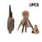 Plush Faux Rabbit Fur Cat Kicker Toy For Interactive Indoor Play 8
