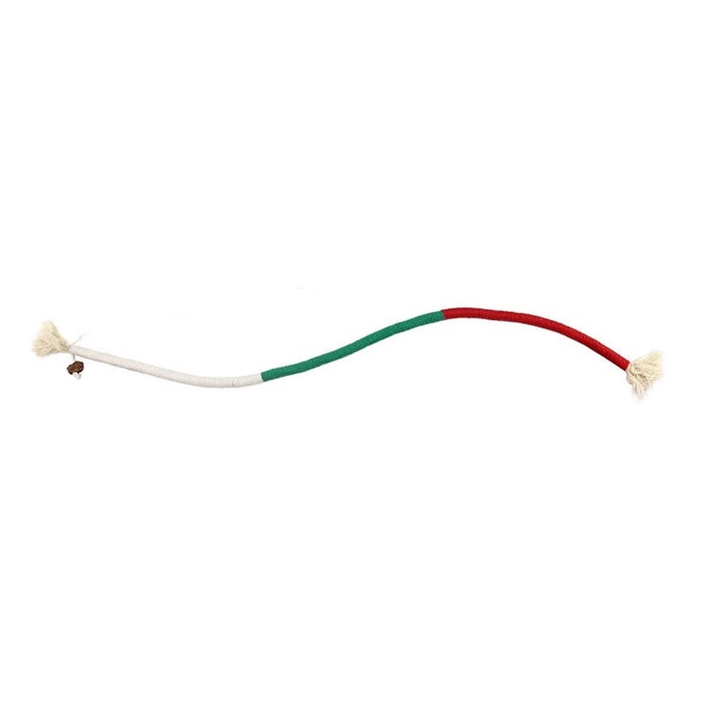 Silvervine Cat Teaser Rope Toy For Dental Chewing Interactive Play 6