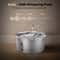 32L Stainless Steel Pet Water Fountain With Filter Visible Water Window 2