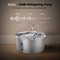 32L Stainless Steel Pet Water Fountain With Filter Visible Water Window 2
