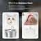 32L Stainless Steel Pet Water Fountain With Filter Visible Water Window 3