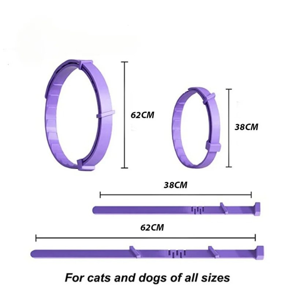 3Pack Cat Calming Pheromone Collars For Stress Relief Anxiety Support 1