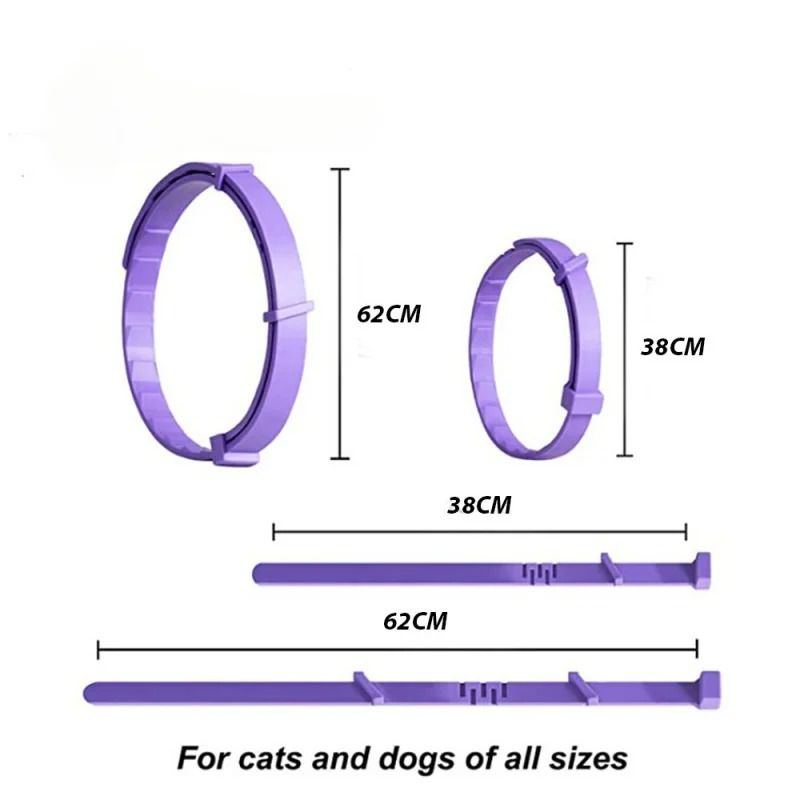 3Pack Cat Calming Pheromone Collars For Stress Relief Anxiety Support 1