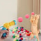Interactive Plush Ball Launcher Cat Toy Gun For Indoor Play Exercise 5