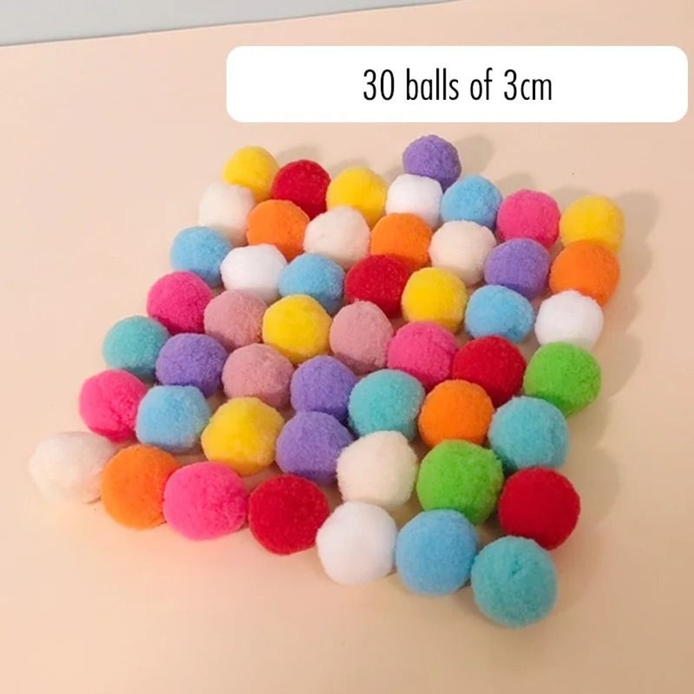 Interactive Plush Ball Launcher Cat Toy Gun For Indoor Play Exercise 8