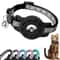 AirTag Cat Collar With Safety Breakaway Buckle Protective Tracker Holder 0