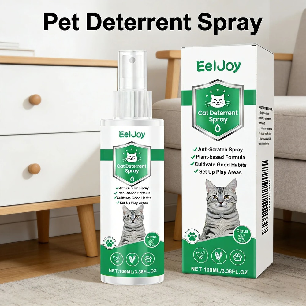 Cat Repellent Spray For Furniture Protection Scratch Prevention Urine Marking Control 0