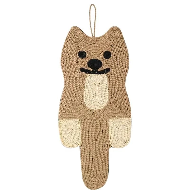 Natural Sisal Cat Scratching Mat For Claw Care Indoor Play 8