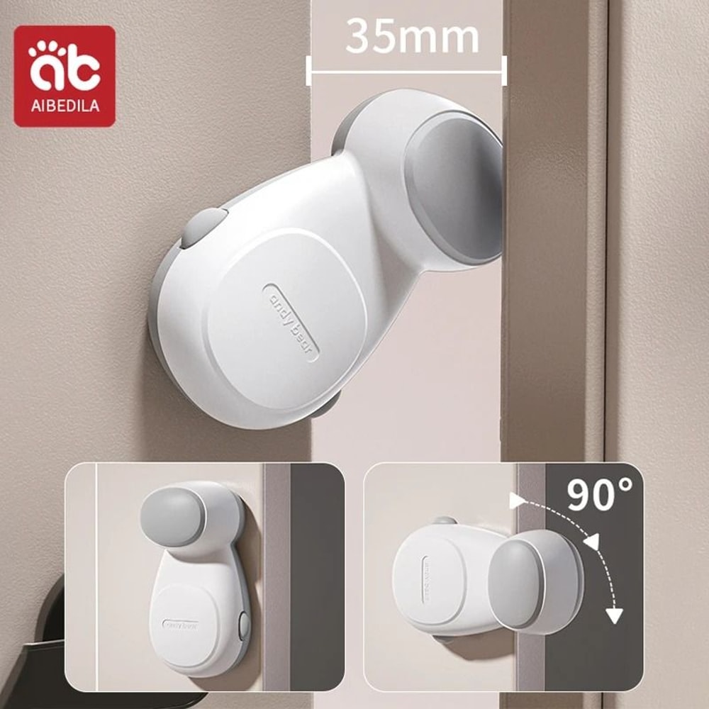 Adjustable Pet Door Latch Strap For Cat Access DogProof Door Control 2