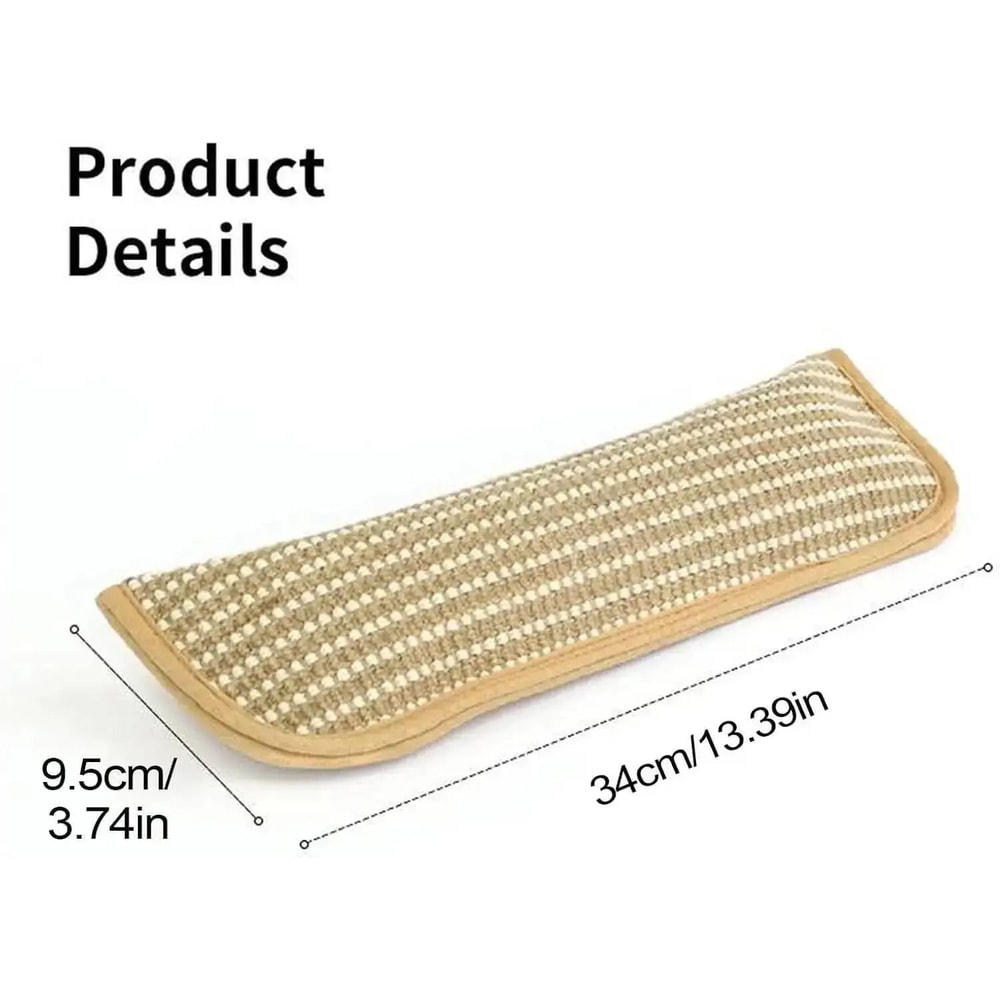 Interactive Catnip Scratcher Pillow Toy For Claw Care Playtime Fun 6