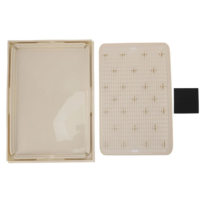 Large Double Layer Cat Litter Box Mat Washable Anti Slip Litter Catcher For Clean Floors 8