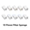 10 Pack Cat Water Fountain Filters Activated Carbon Replacement Filters For Fresh Clean Pet Drink 2