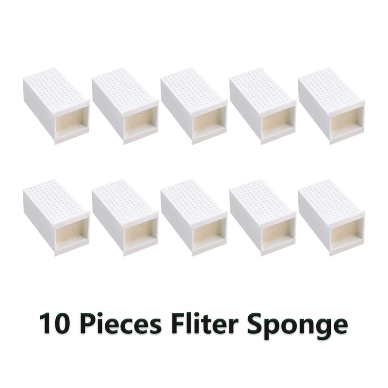 10 Pack Cat Water Fountain Filters Activated Carbon Replacement Filters For Fresh Clean Pet Drink 6