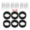 612 Pack Cat Water Fountain Filters Activated Carbon Sponge Replacement Filters For Stainless Stee 7