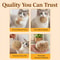 3PCS Interactive Catnip Toy Balls Rabbit Fur Plush Chasing Toys For Active Indoor Cats 4