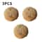 3PCS Interactive Catnip Toy Balls Rabbit Fur Plush Chasing Toys For Active Indoor Cats 6
