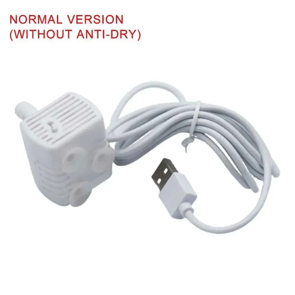 AntiDry Burn Cat Water Fountain Pump Quiet Replacement Motor For Pet Drinking Fountains 5