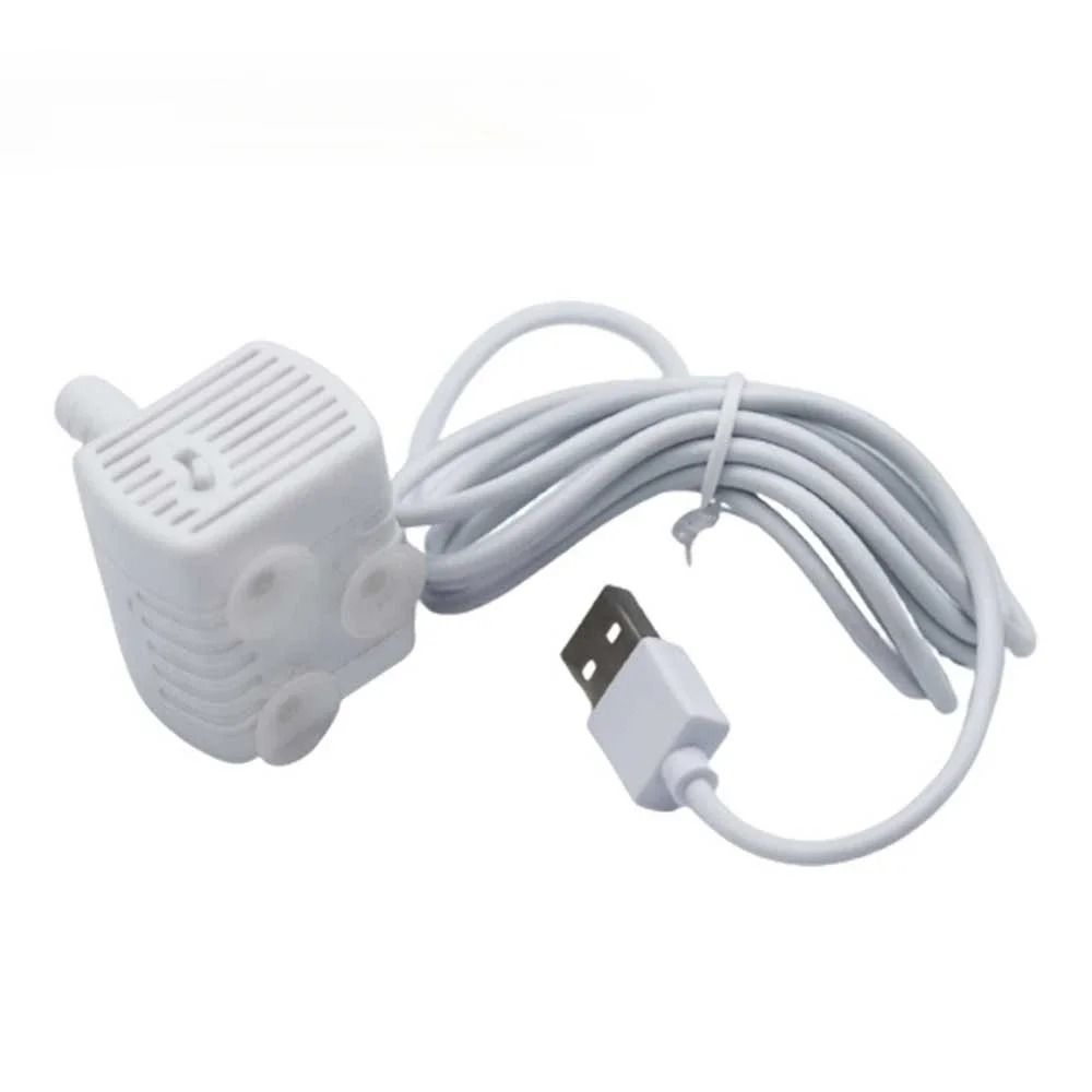 AntiDry Burn Cat Water Fountain Pump Quiet Replacement Motor For Pet Drinking Fountains 7
