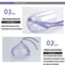Transparent Cat Grooming Muzzle AntiBite Safety Mask For Grooming Bathing Veterinary Care 4