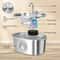 AquaSense 32L Stainless Steel Smart Pet Water Fountain For Cats Dogs 1