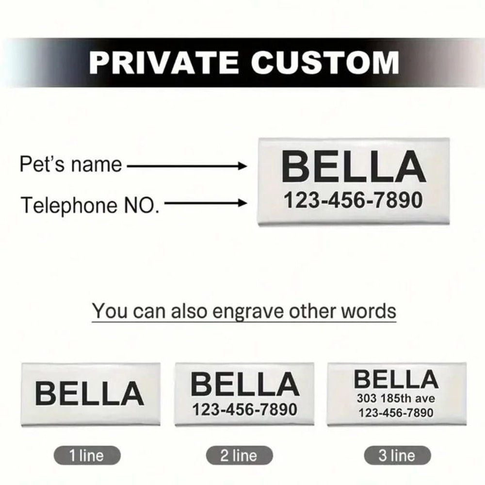SparkleSafe Personalized Glitter Cat Collar With Custom Engraved ID Tag Breakaway Buckle 6