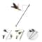 Interactive Cat Teaser Wand Toy Feather Bell Chase Stick For Fun Exercise And Bonding 4