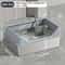 KEMORELA XL Stainless Steel Covered Cat Litter Box With High Sides Lid Scoop 11