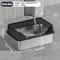KEMORELA XL Stainless Steel Covered Cat Litter Box With High Sides Lid Scoop 12
