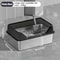 KEMORELA XL Stainless Steel Covered Cat Litter Box With High Sides Lid Scoop 12