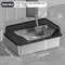 KEMORELA XL Stainless Steel Covered Cat Litter Box With High Sides Lid Scoop 13