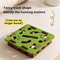 Interactive Cat Puzzle Toy Box Felt Ball Hunting Game For Indoor Exercise And Mental Stimulation 0