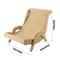 Wooden Cat Lounge Chair Scratcher Sisal Cat Scratch Chair For Relaxing Playing Claw Care 5