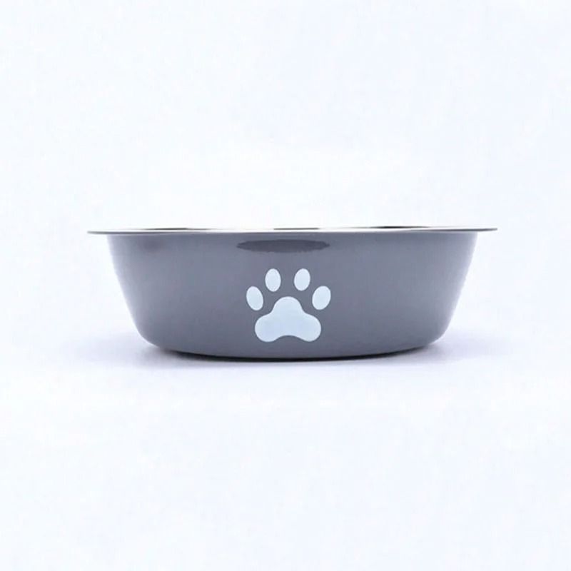 NonSlip Stainless Steel Pet Bowl Durable Feeding Water Dish For Cats And Dogs 6