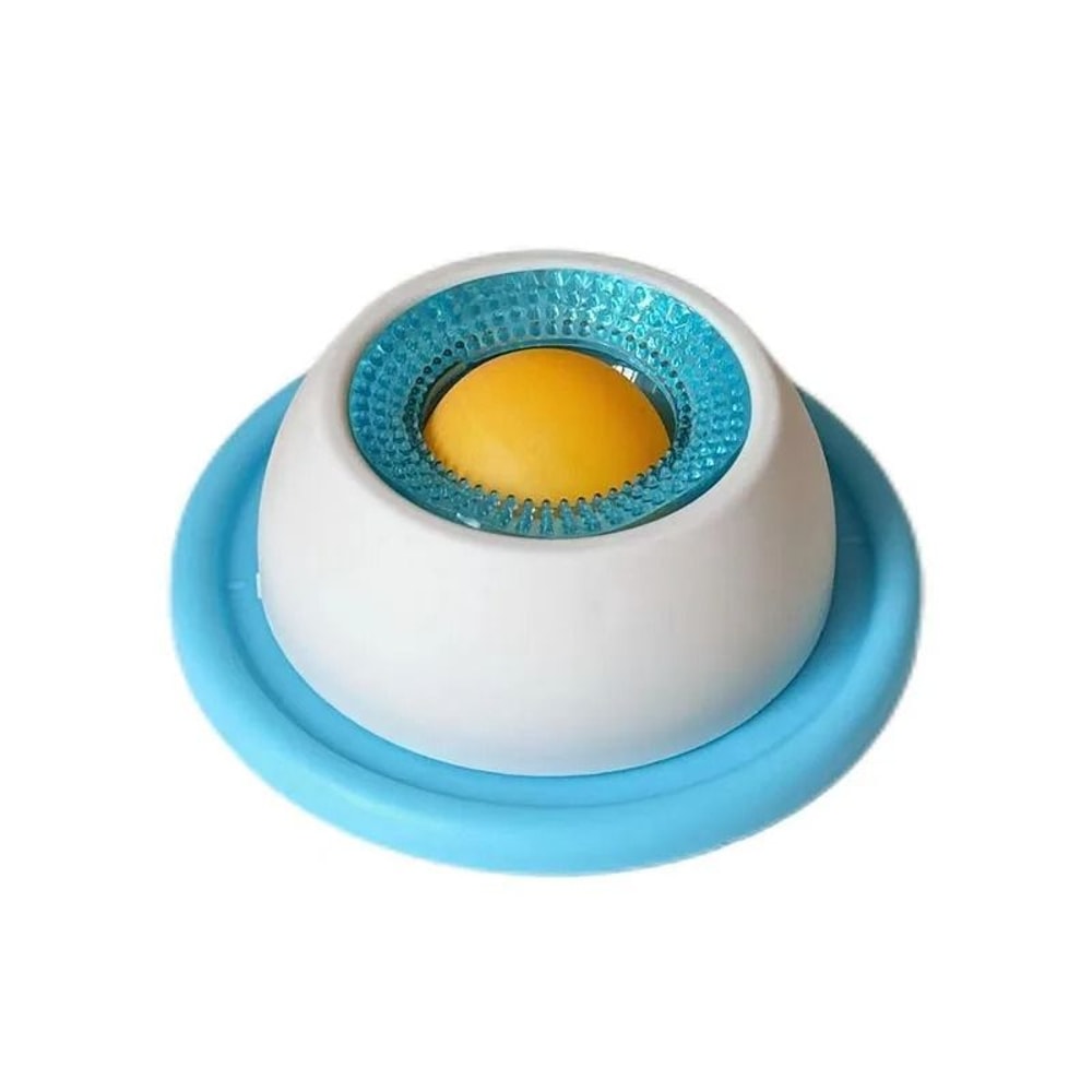 Interactive Cat Slow Feeder Bowl NonSlip Puzzle Feeding Bowl With Licking Mat For Enrichment Heal 6
