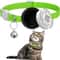 SafeTrack AirTag Cat Collar With QR ID Tag Reflective Safety Design 10