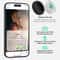 SafeTrack AirTag Cat Collar With QR ID Tag Reflective Safety Design 3
